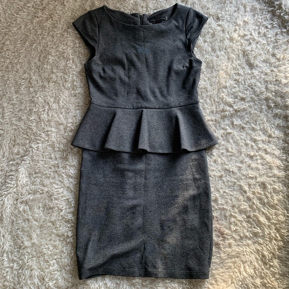 Alice+Olivia Peplum Waist Dress - Picture 6 of 9